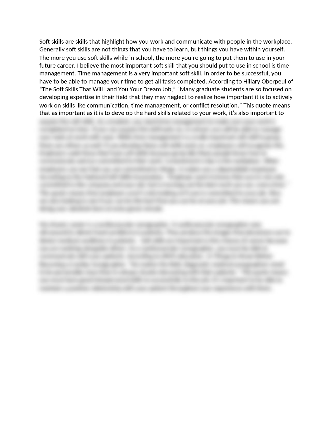 Soft skills are skills that highlight how you work and communicate with people in the workplace.docx_dtbokc2yt3z_page1