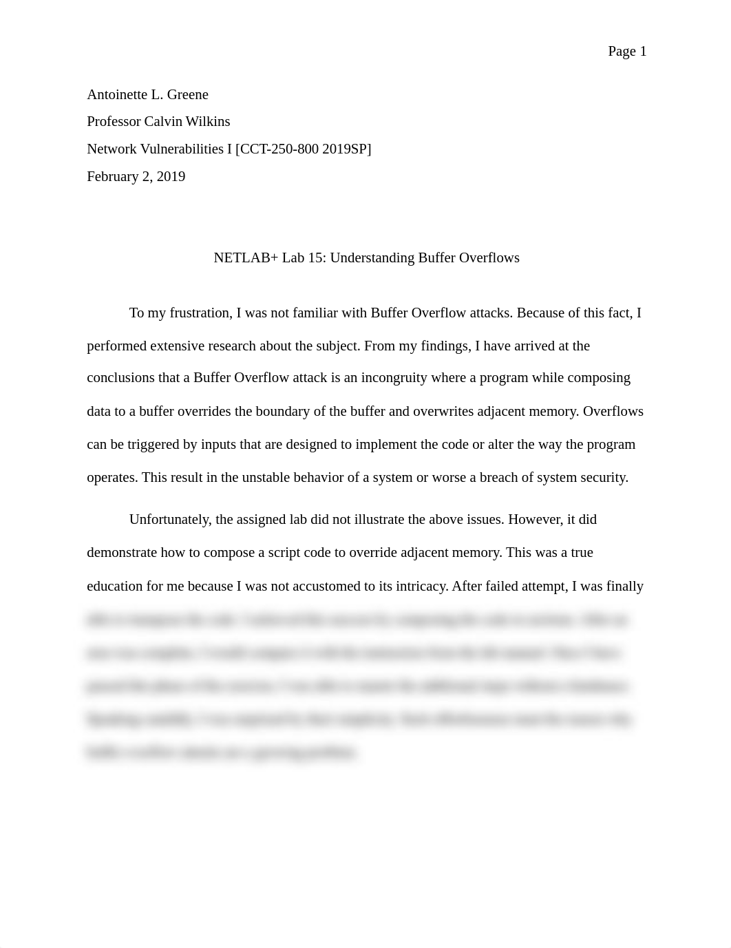 NETLAB+ Lab 15 - Understanding Buffer Overflows.docx_dtbprqekcuk_page1