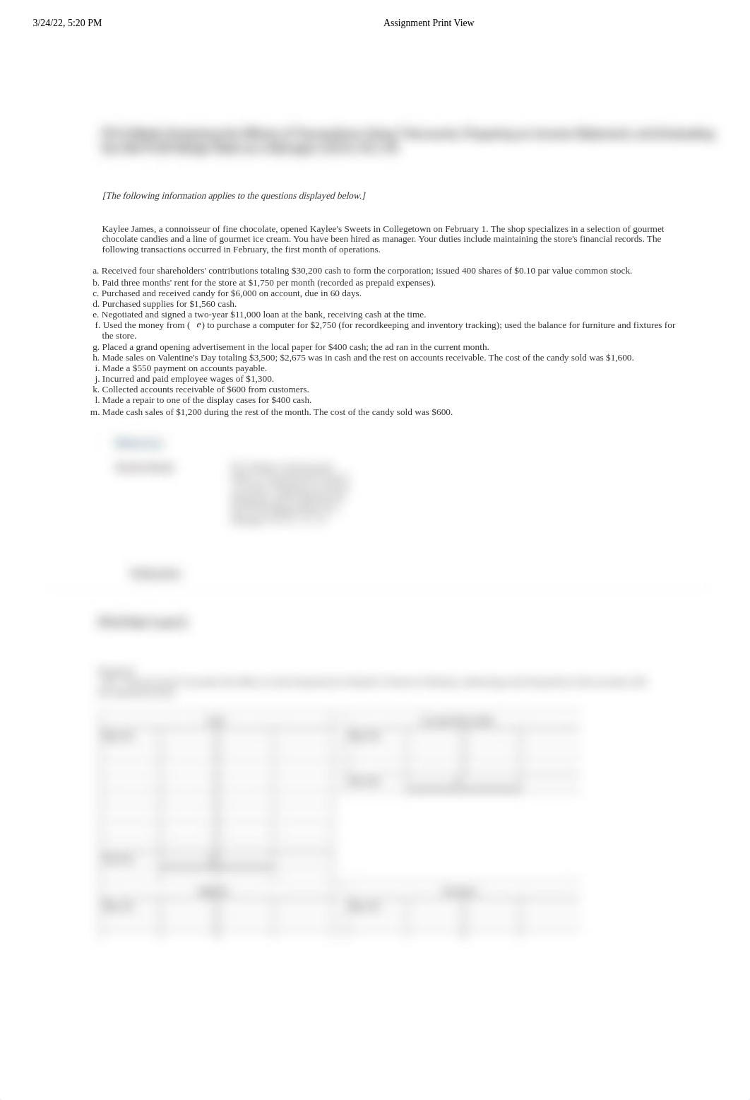 P3-4 (Static) Analyzing the Effects of Transactions Using T-Accounts, Preparing an Income Statement,_dtbuwkpvjc4_page1