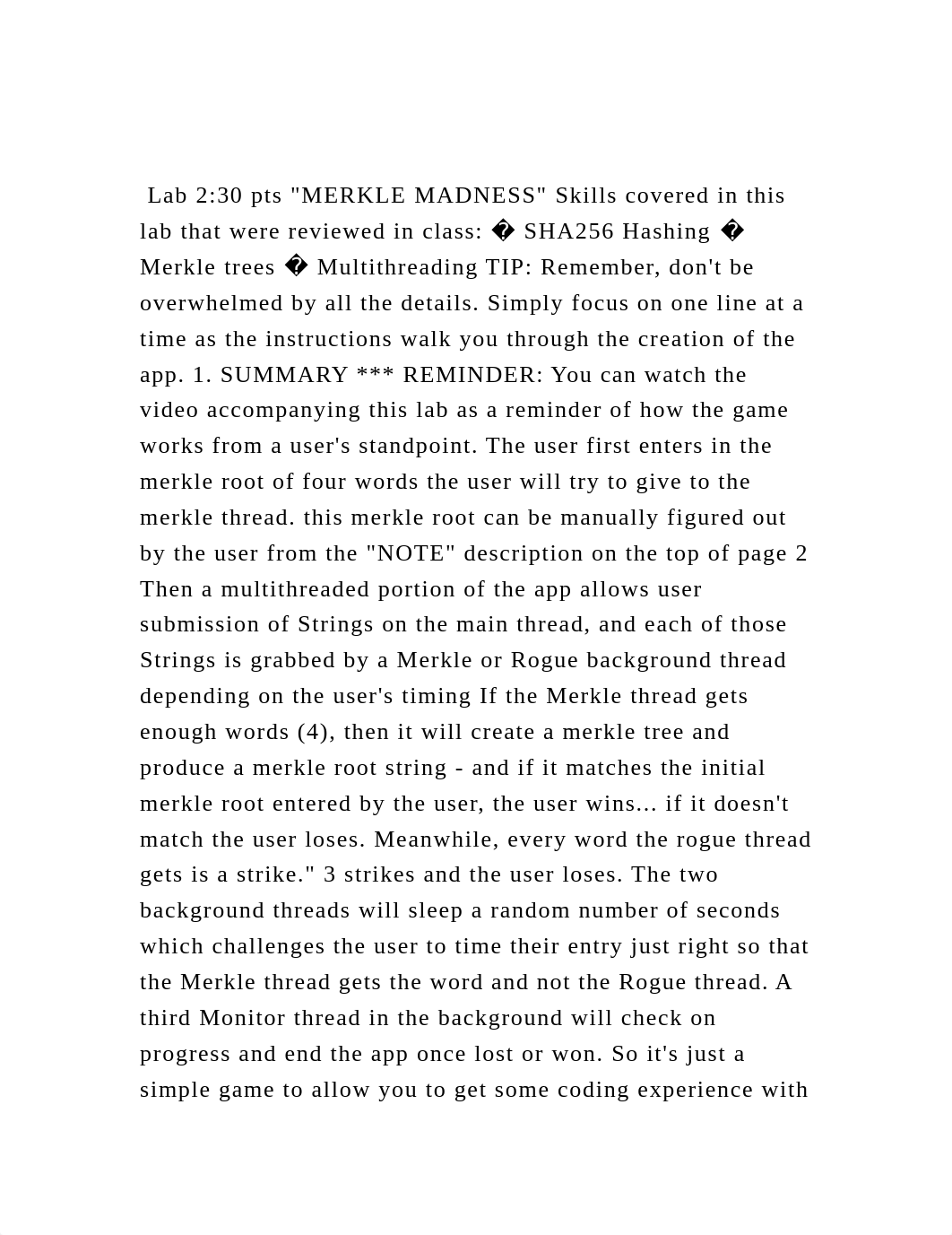 Lab 230 pts MERKLE MADNESS Skills covered in this lab that wer.docx_dtby6cxzphs_page2