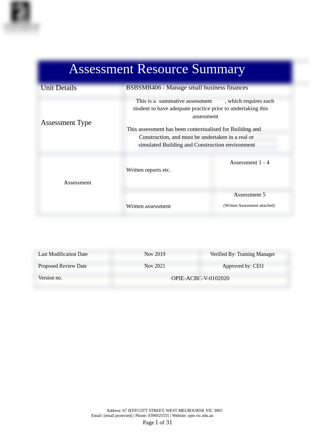 Halil Utku Yorulmaz-OP2273-Manage Small Business Finances.docx_dtbzti4oumt_page1