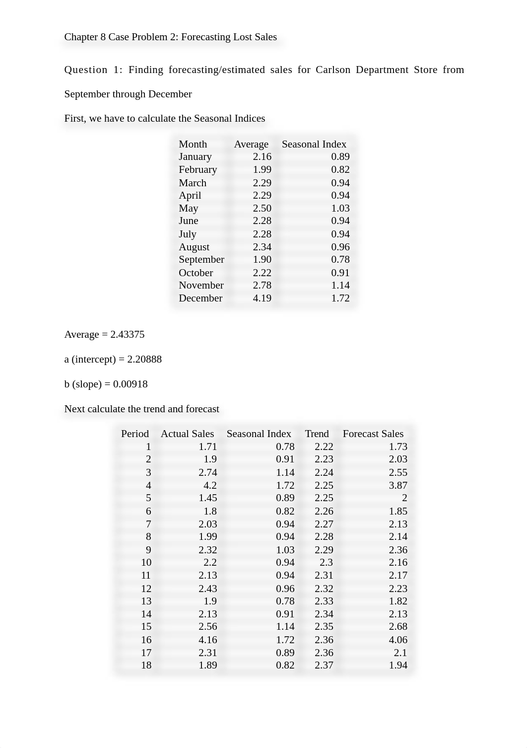 Chapter 8 Case Problem 2 Forecasting Lost Sales.docx_dtc41ttdhe2_page2