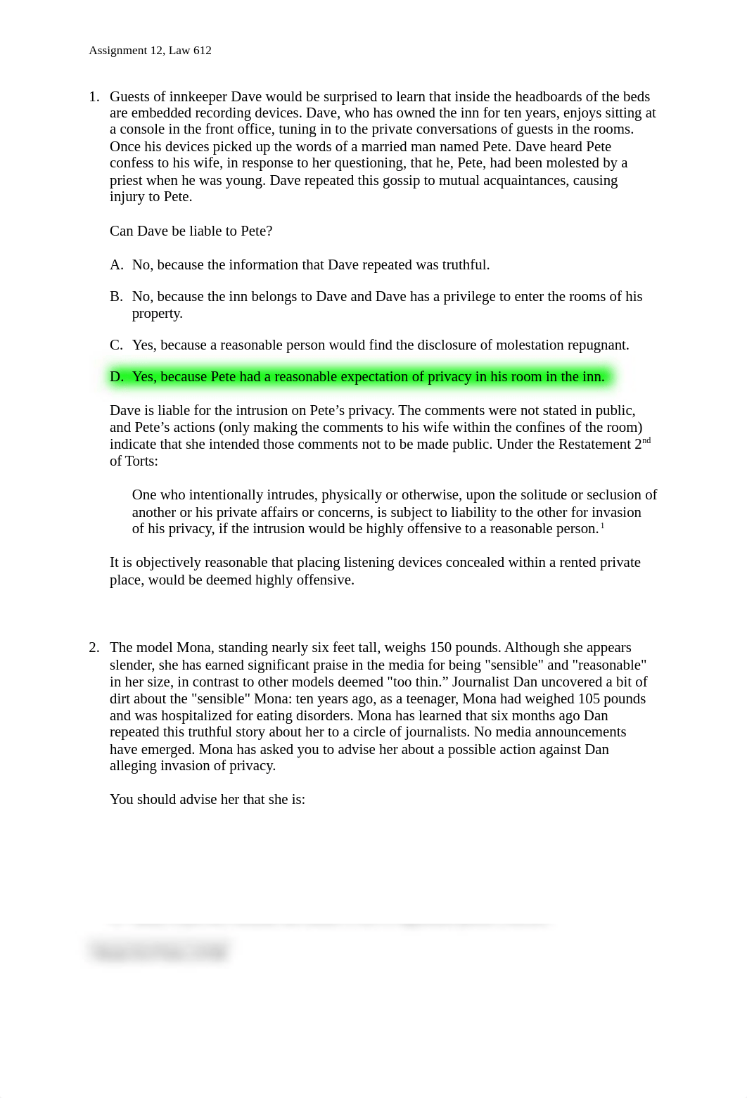 Torts 612-Assignment #12.docx_dtcwyj4ve1l_page1