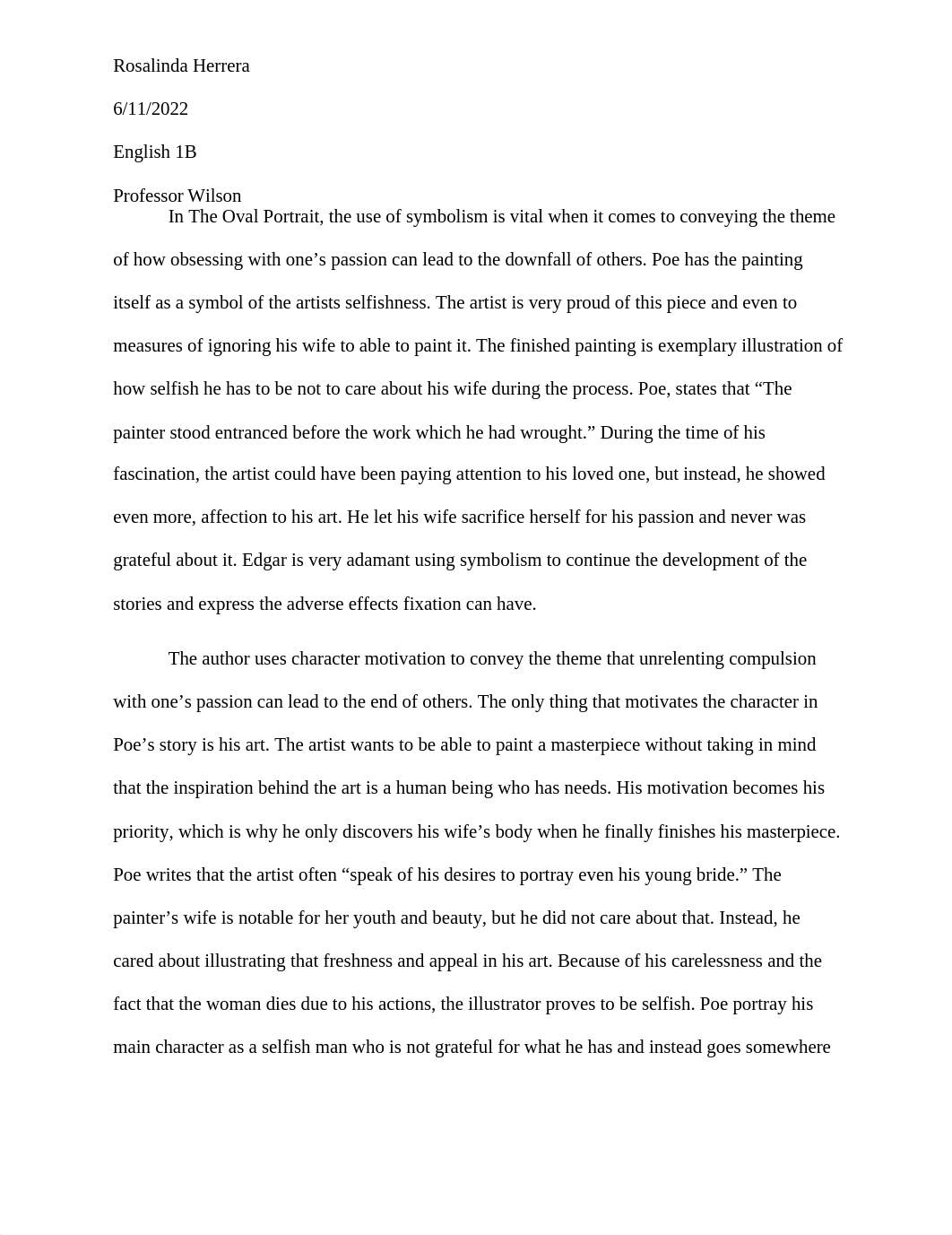 The Oval Portrait Final Essay.docx_dtd0zfzhqd6_page2