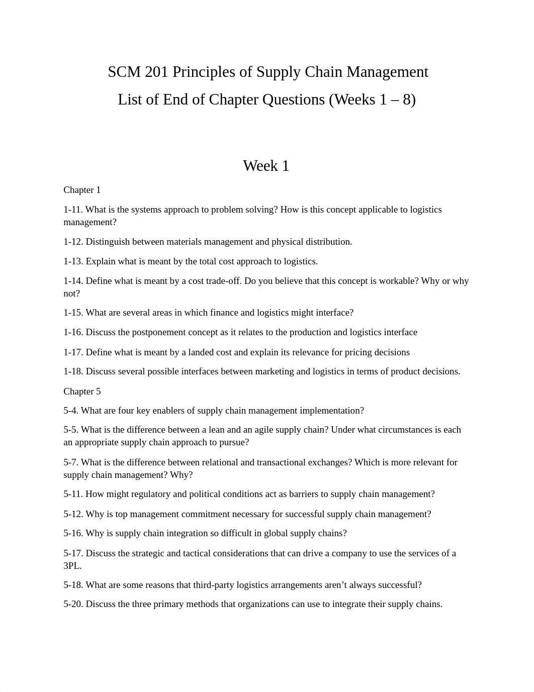 List of End of Chapter Questions, Murphy 12e.docx_dtdgxrrz3r7_page1