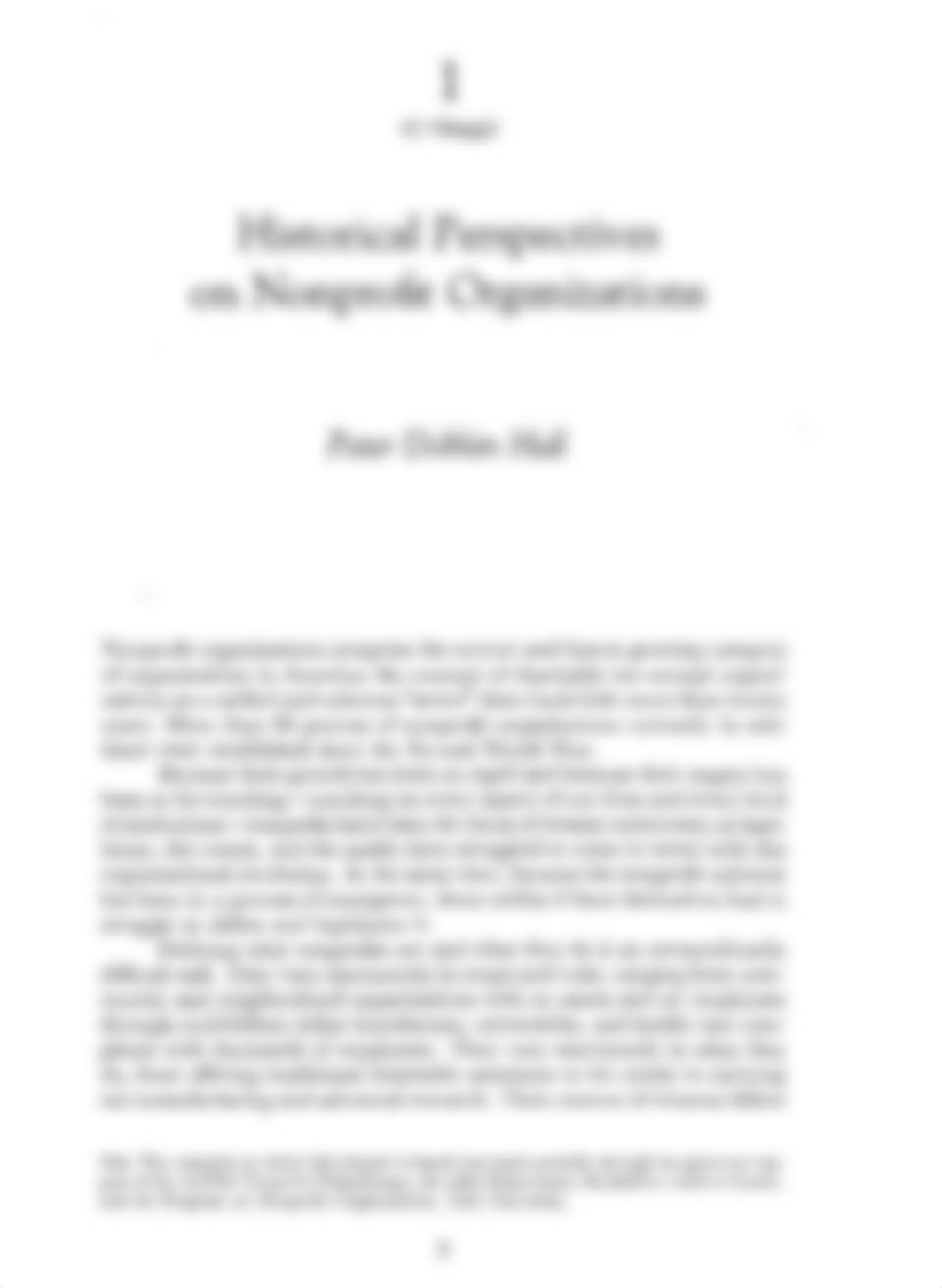 Chapt 1 Historical Perspectives on Nonprofit Organizations Herman & Assoc._dtdlaqizdl0_page1