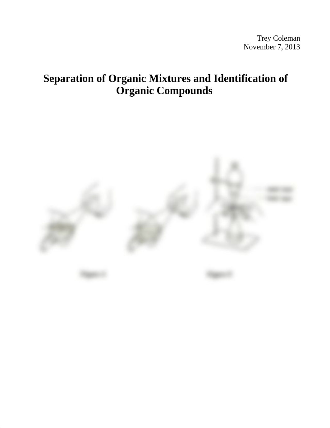 Separation of Organic Mixture Lab Report_dtdnmnoypr0_page1