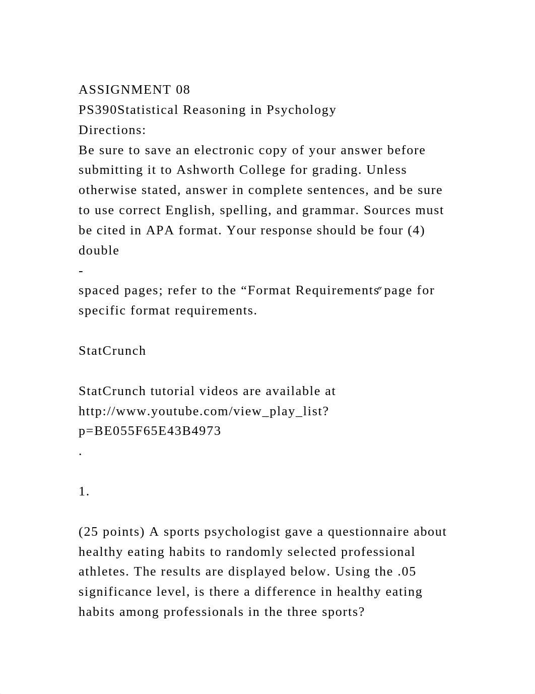 ASSIGNMENT 08PS390Statistical Reasoning in PsychologyDirections.docx_dtdp9jtei34_page2