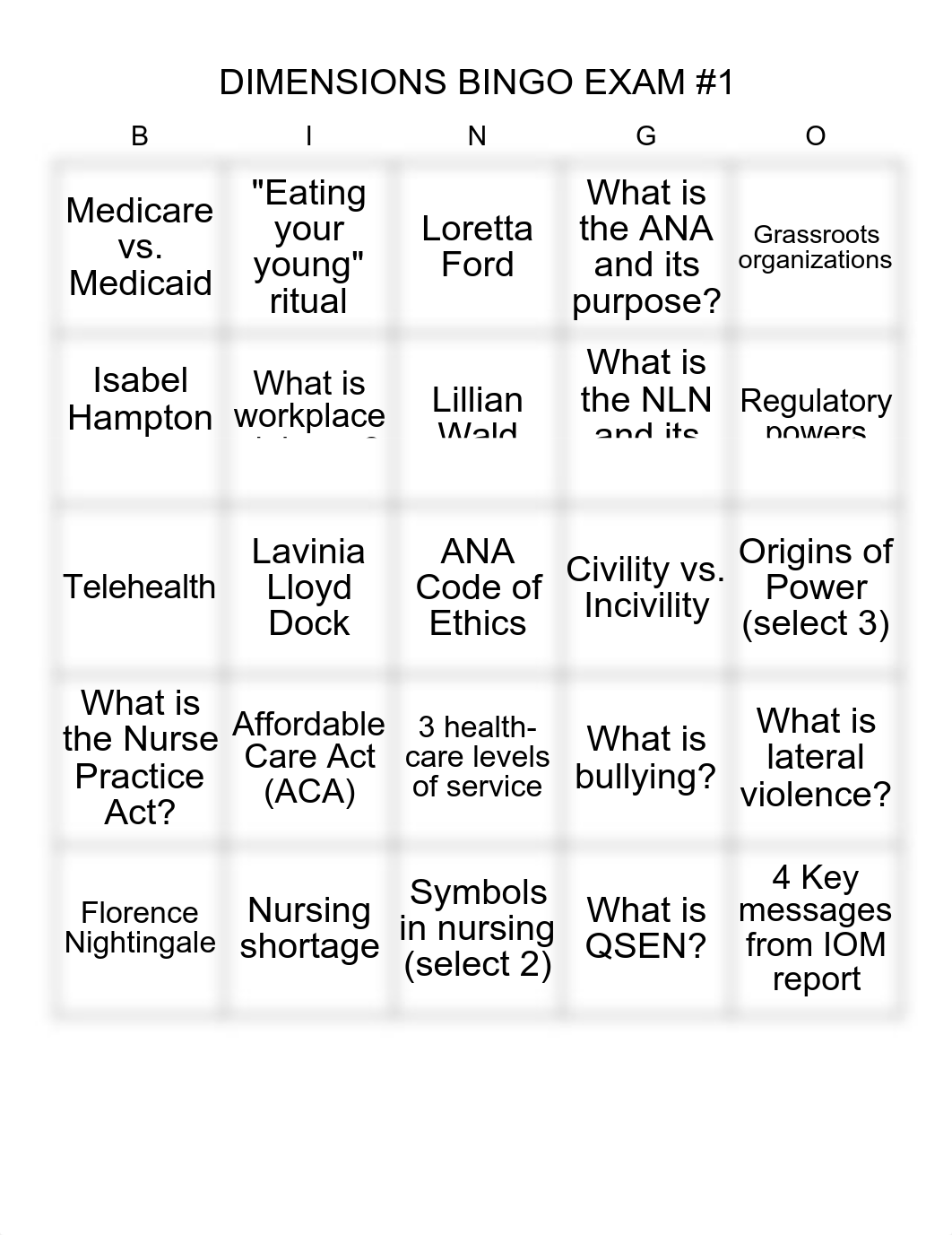 Dimensions Remediation Bingo Exam _1.pdf_dtdrroofifq_page1