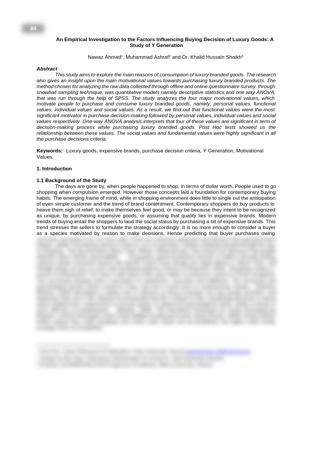 An Empirical Investigation to the Factors Influencing Buying Decision of Luxury Goods A Study of Y G_dtdwn1eg93n_page2