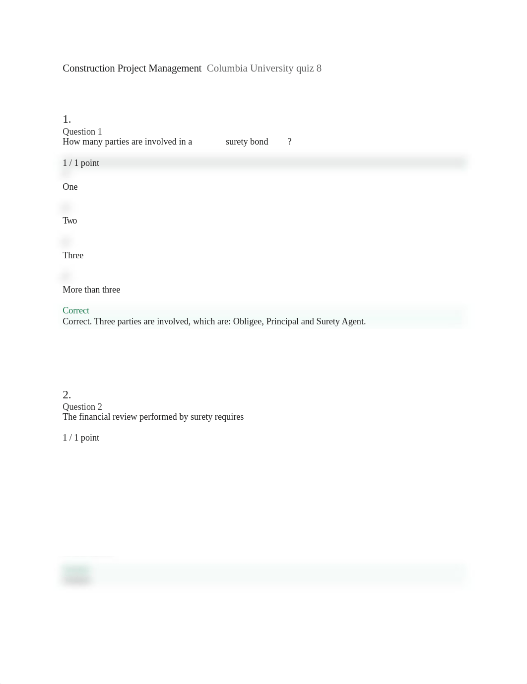Construction Project Management Columbia University quiz 8.docx_dtdxv8ka12a_page1