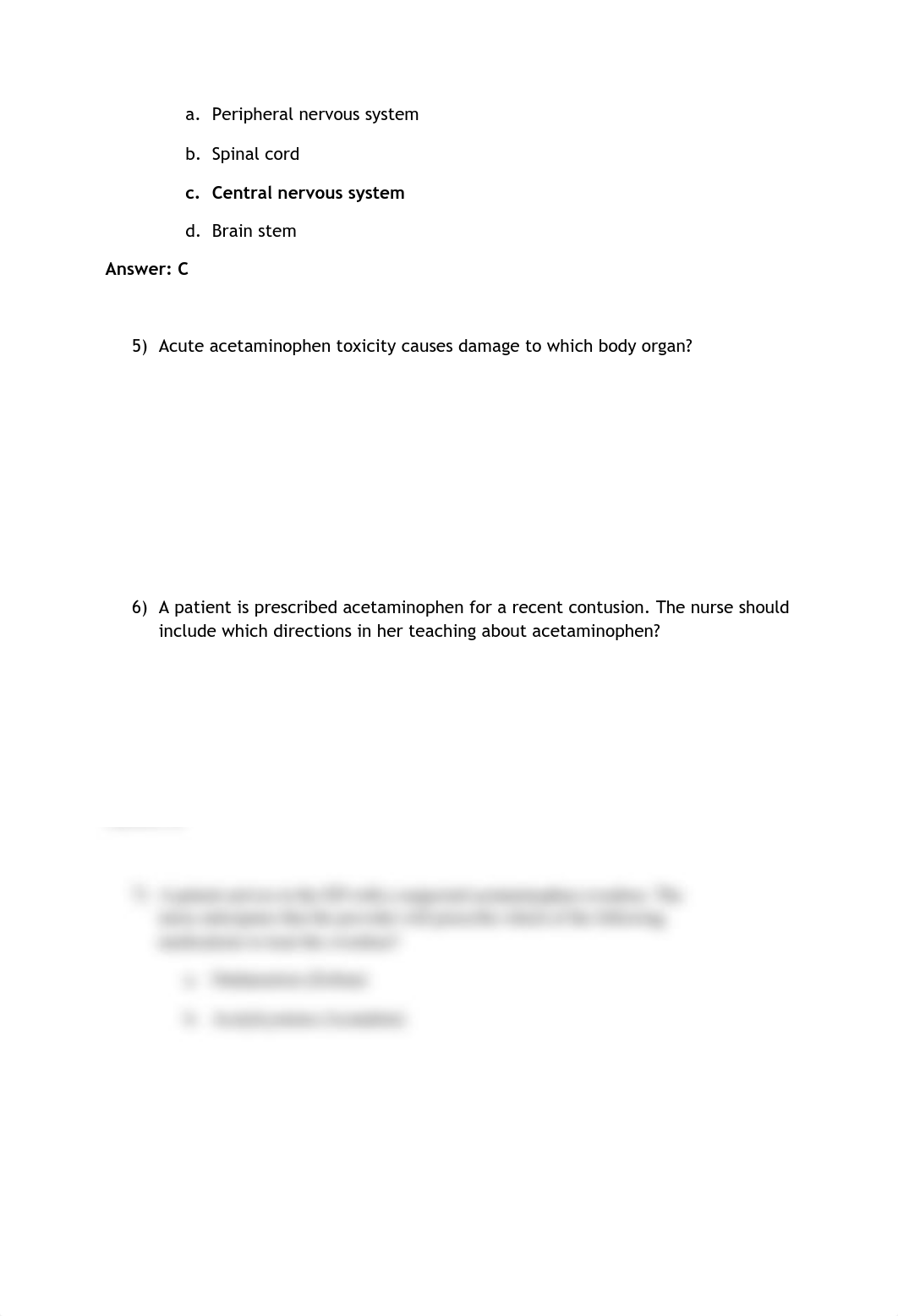 Week 9 Pain Medications Questions Answered.pdf_dte4n3t5nn1_page2