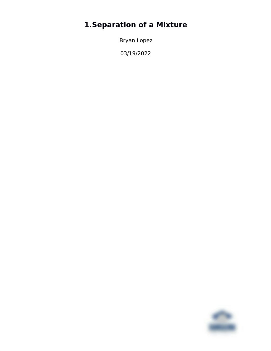 Separation of a Mixture LAB.doc_dte5yds9cml_page1
