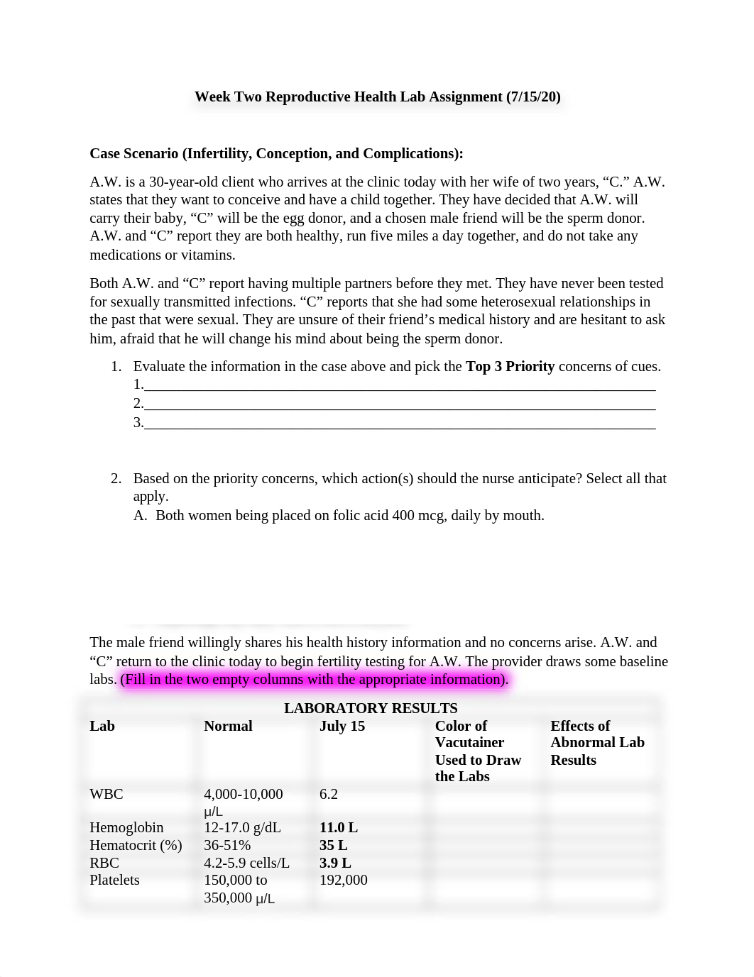 Week Two Reproductive Health Lab Assignment.docx_dtebim5uznx_page1