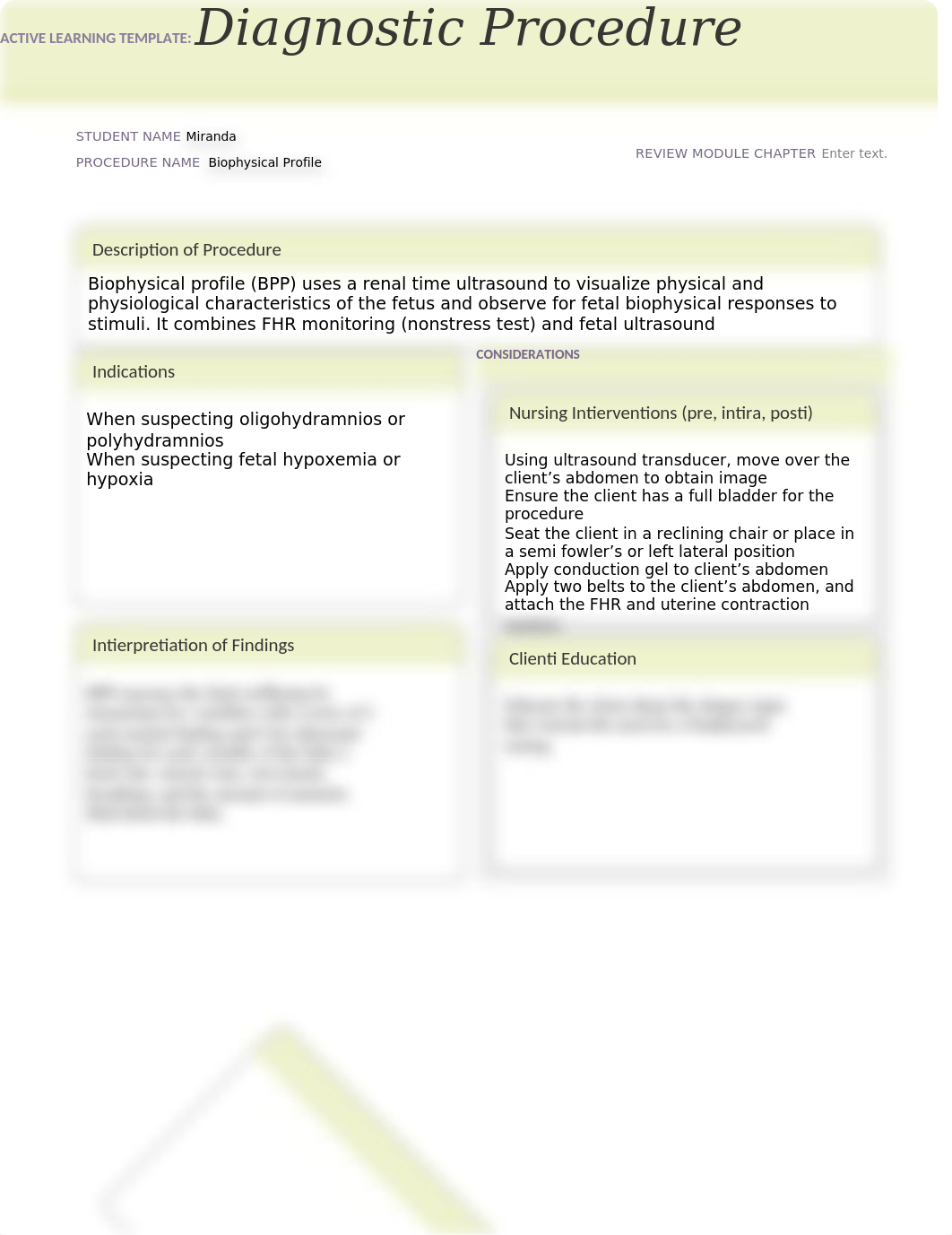 ATI Diagnostic Procedure Template Biophysical profile.docx_dtevfllofnp_page1