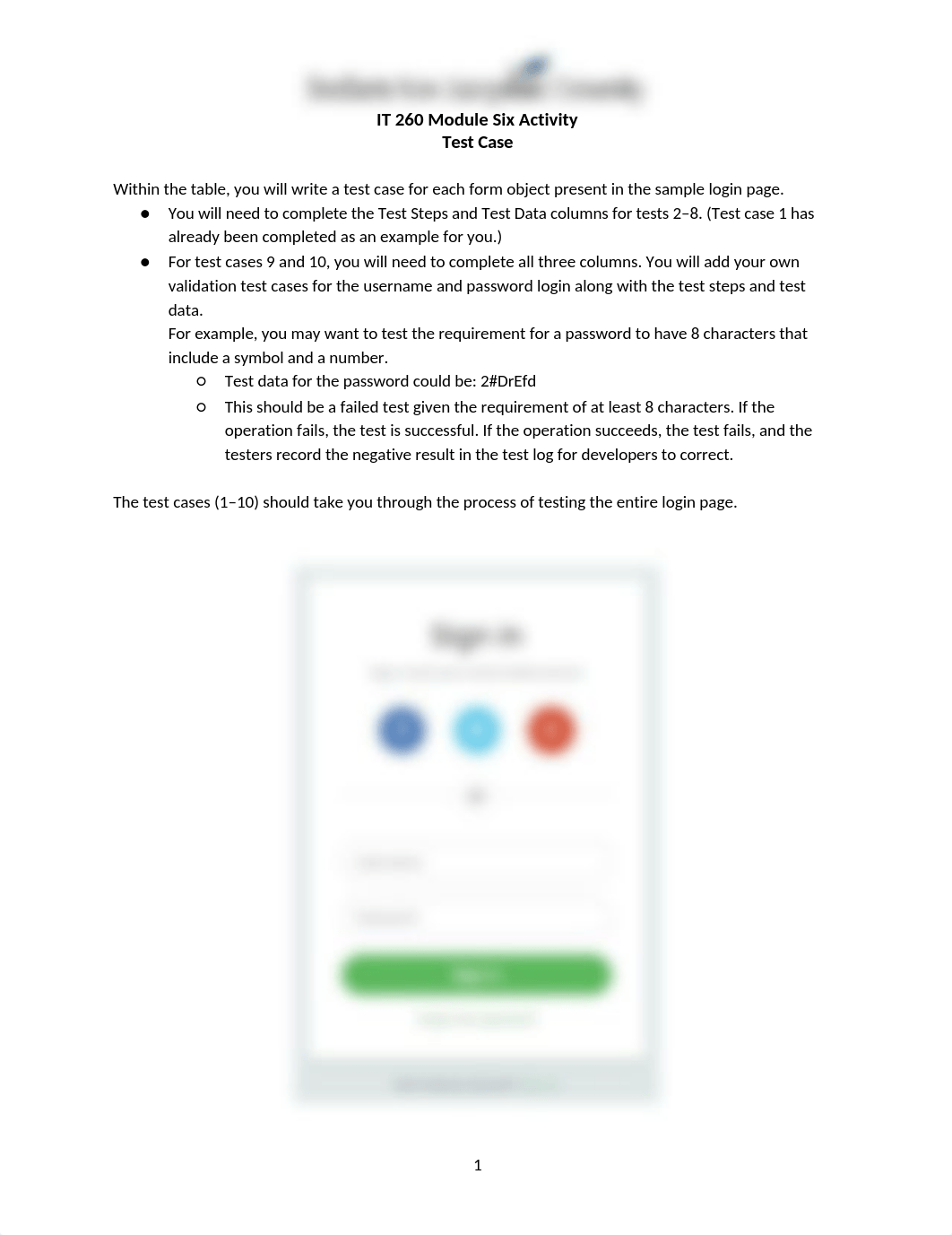IT 260 Module Six Activity Test Case.docx_dtfckq6eiob_page1