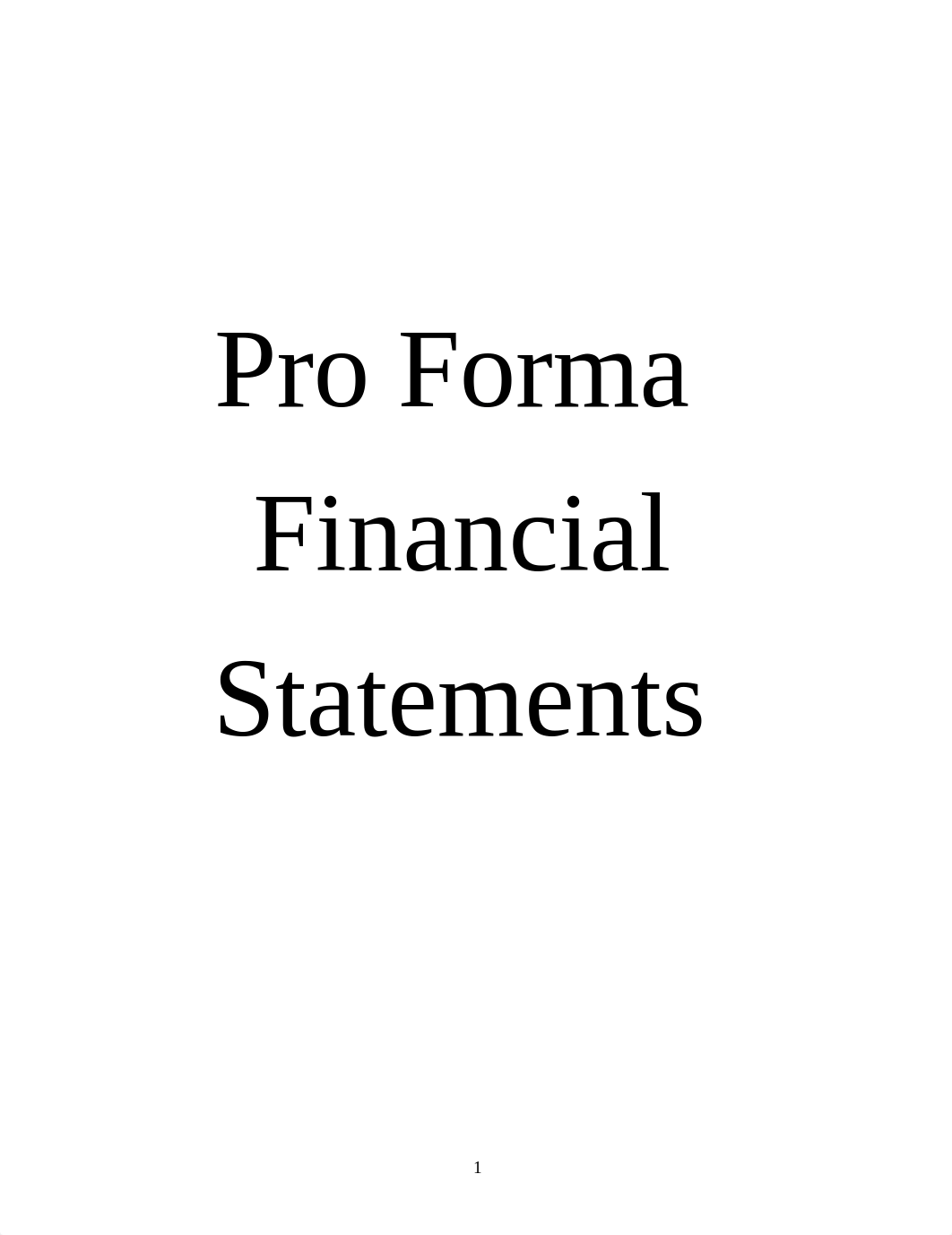 Proforma Financial Statements - Student.docx_dtfis3zvm72_page1