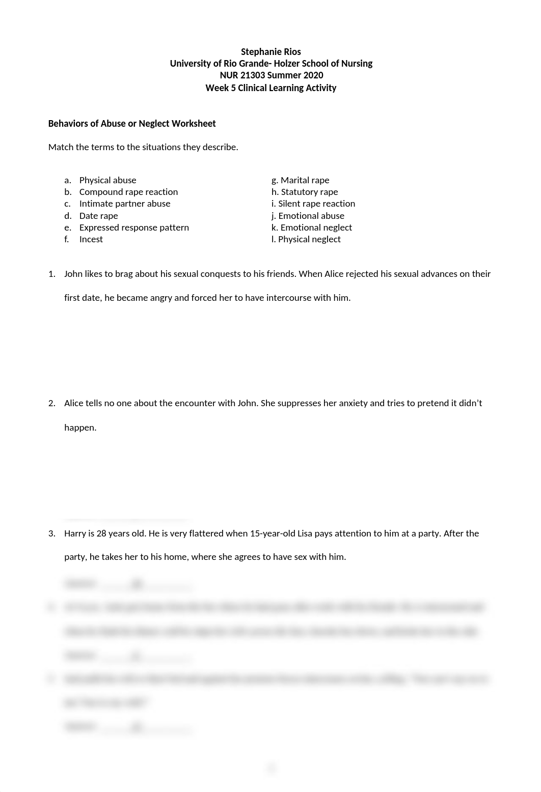 21303 Week 7 Behaviors of Abuse and Neglect Worksheet.docx_dtflqo5r3mu_page1