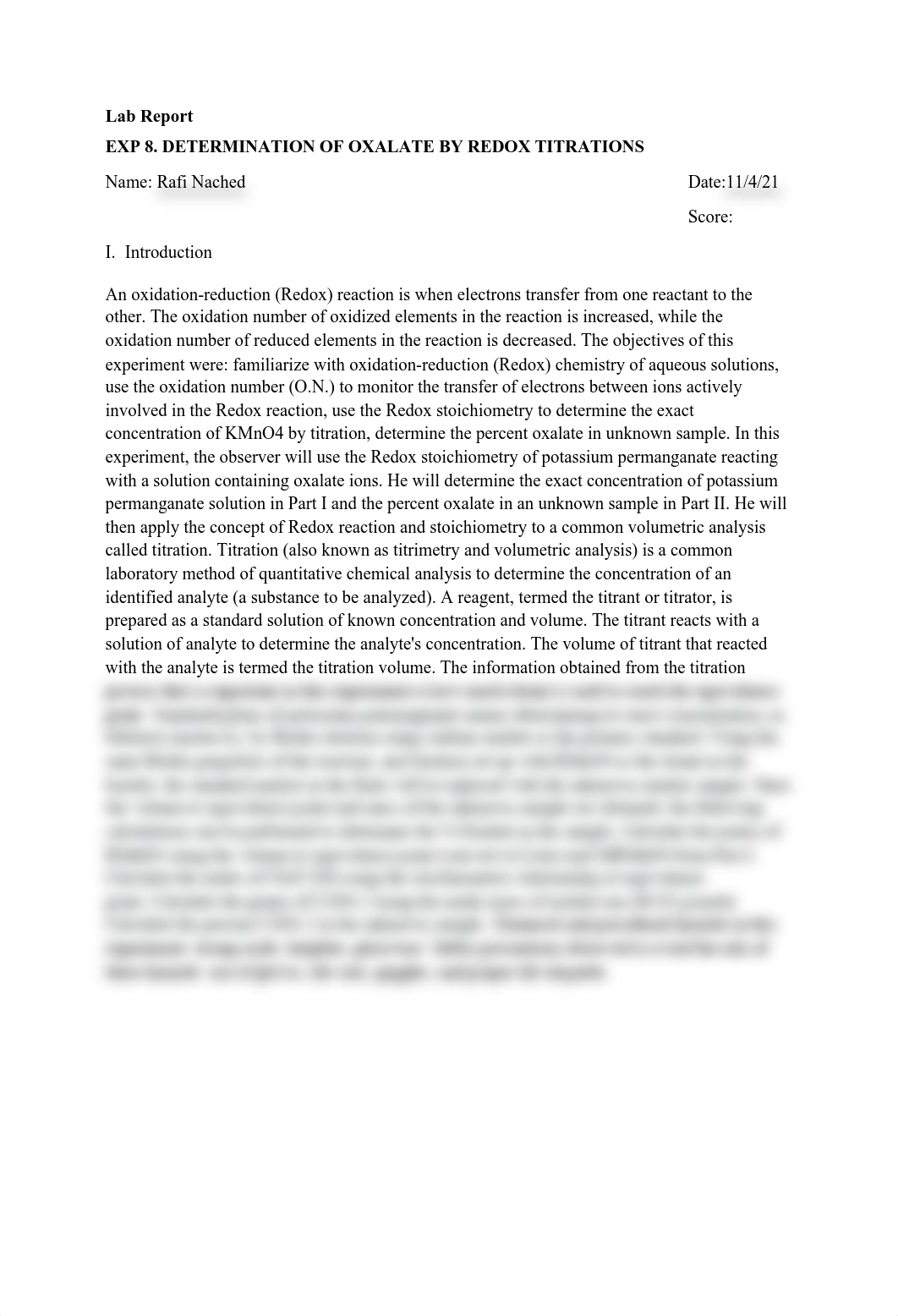 Lab 8_ Determination of Oxalate by Redox Titrations.pdf_dtfta0oqhao_page1