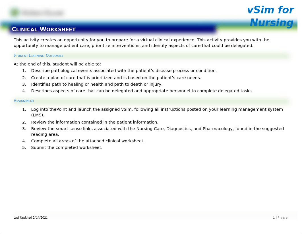 Simulation 2 Clinical Worksheet.docx_dtg9obeppfs_page1