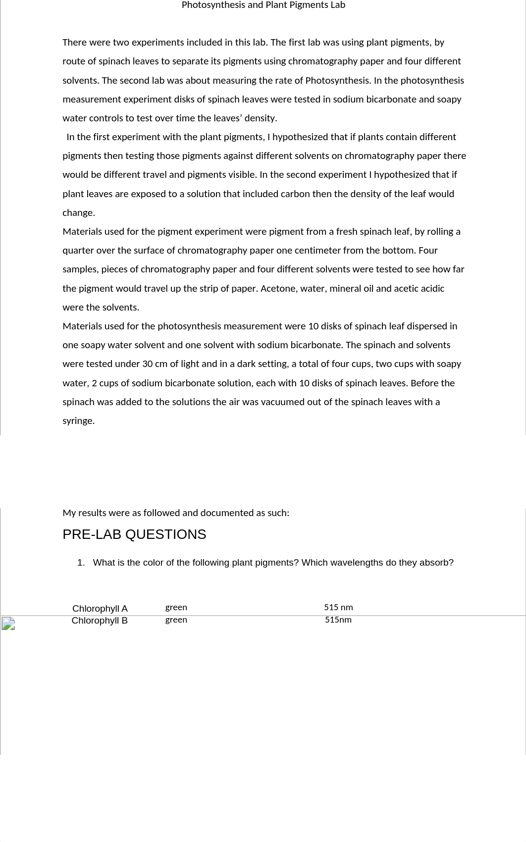 Photosynthesis and Plant Pigments Lab.docx_dtgepkqbn64_page1