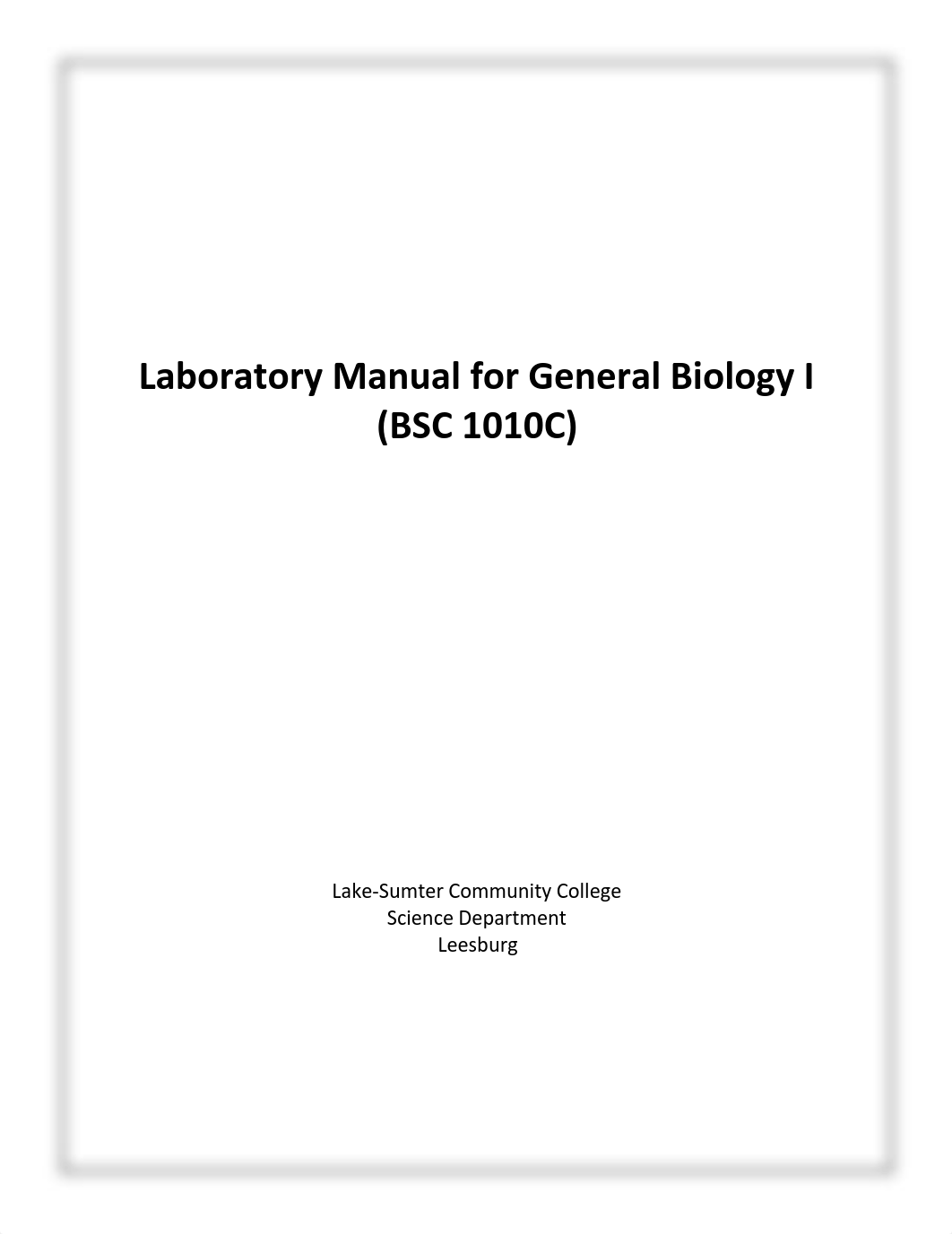 Laboratory manual for General biology_dtgky76rc69_page1