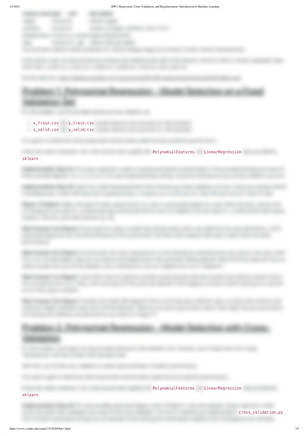 HW1_ Regression, Cross-Validation, and Regularization _ Introduction to Machine Learning.pdf_dtglie4vtwb_page3