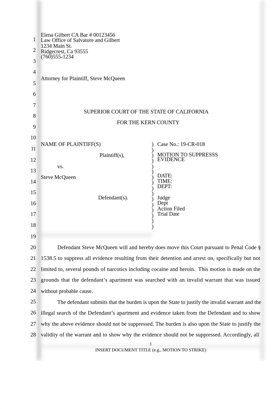 McQueen motion to suppress evidence.doc_dtgm199nlut_page1