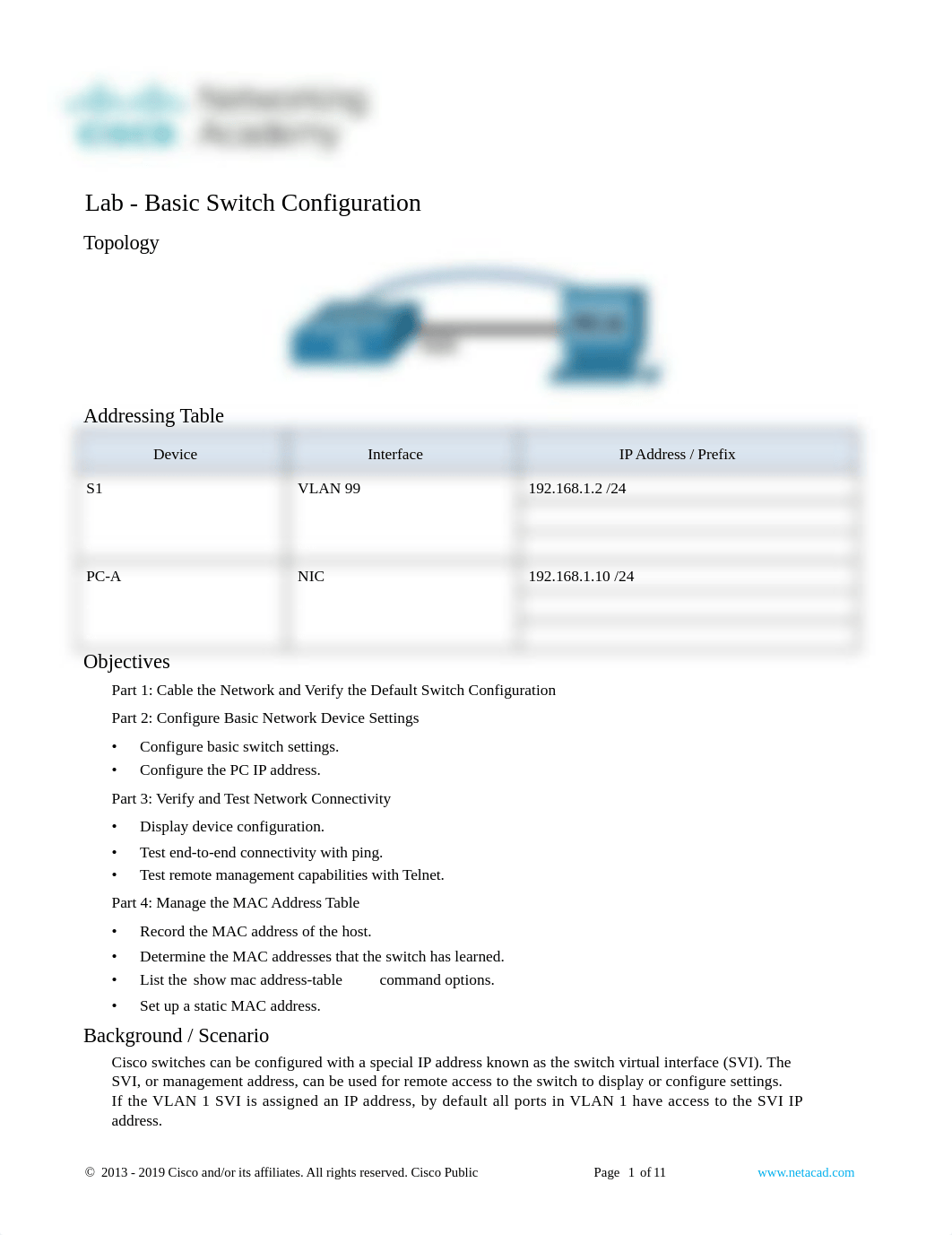 1.1.7 Lab - Basic Switch Configuration.docx_dtgmvfh6czs_page1