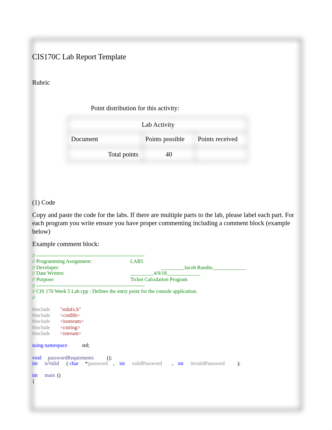 CIS170C Lab5 Report Template Week 5.docx_dth6ejjgb7b_page1