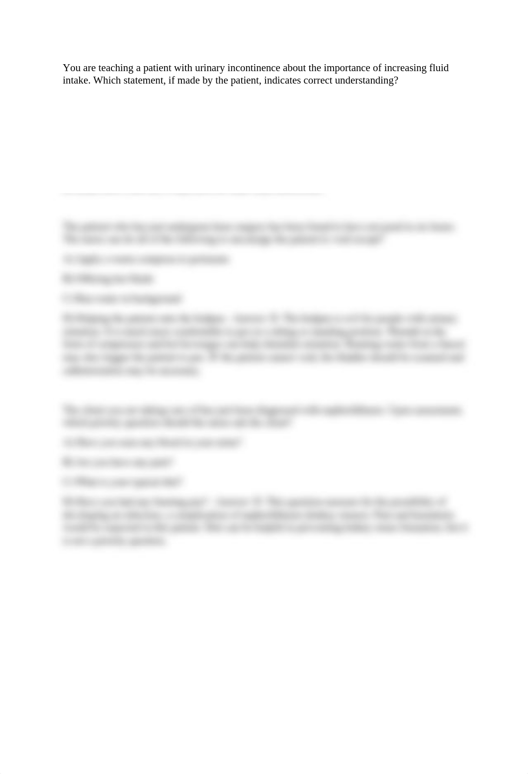 Ch. 10 Care of the Patient with a Urinary Disorder Quizlet .docx_dthisjfyg5r_page2