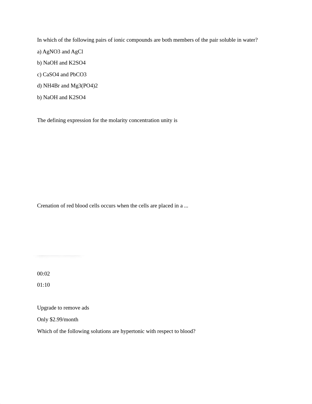 In which of the following pairs of ionic compounds are both members of the pair soluble in water.doc_dthlnolg3ai_page1