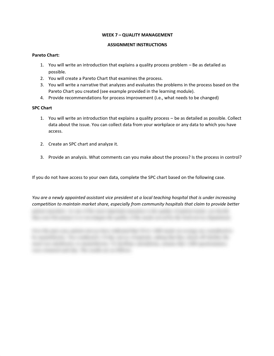 sor-WEEK 7 Quality Management_ASSIGNEMENT INSTRUCTIONS_PARETO_SPC CHARTS.pdf_dtictw9lk0e_page1