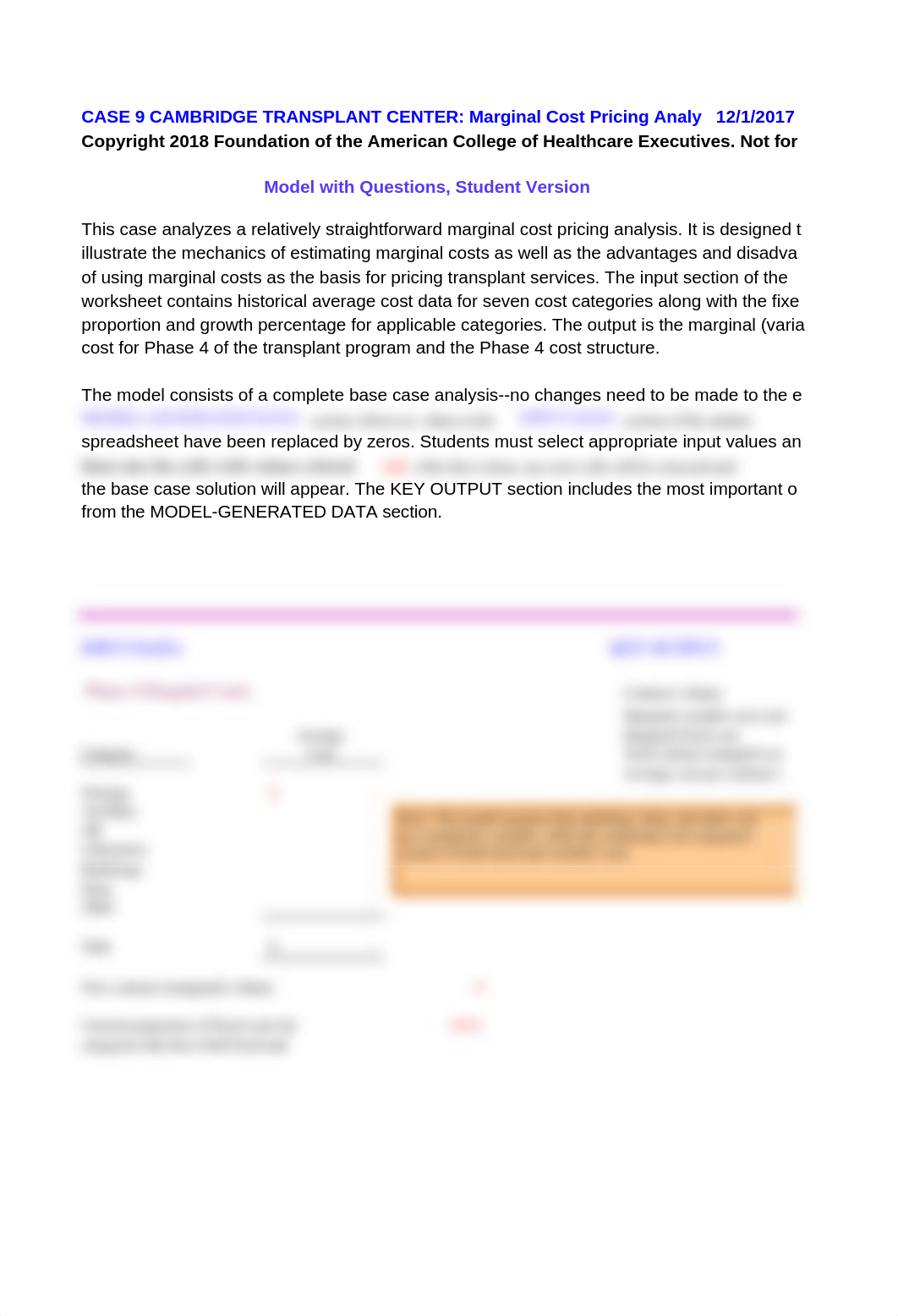 Case 09 Cambridge Transplant Center - Student Questions - 6th edition.xlsx_dtifptabk9x_page1