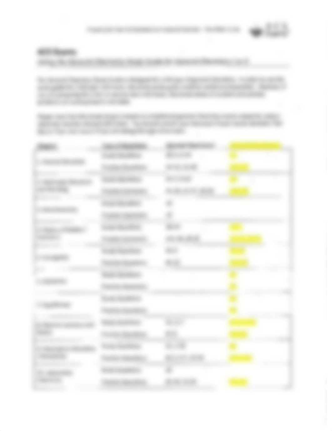 ACS Study Guide Suggested Problems 106X_dtiqbjv5tov_page1