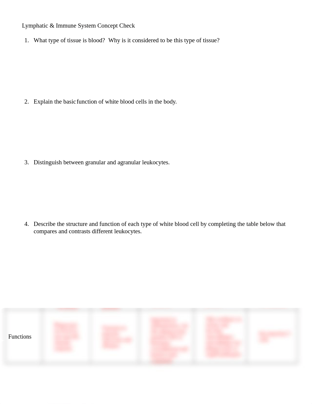 Week 12 Concept Check - Lymphatic and Immune System.docx_dtisgfbdagc_page1