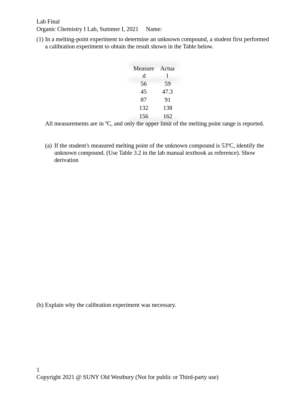 Organic Chemistry I Lab Final A.docx_dtizneiekzy_page1