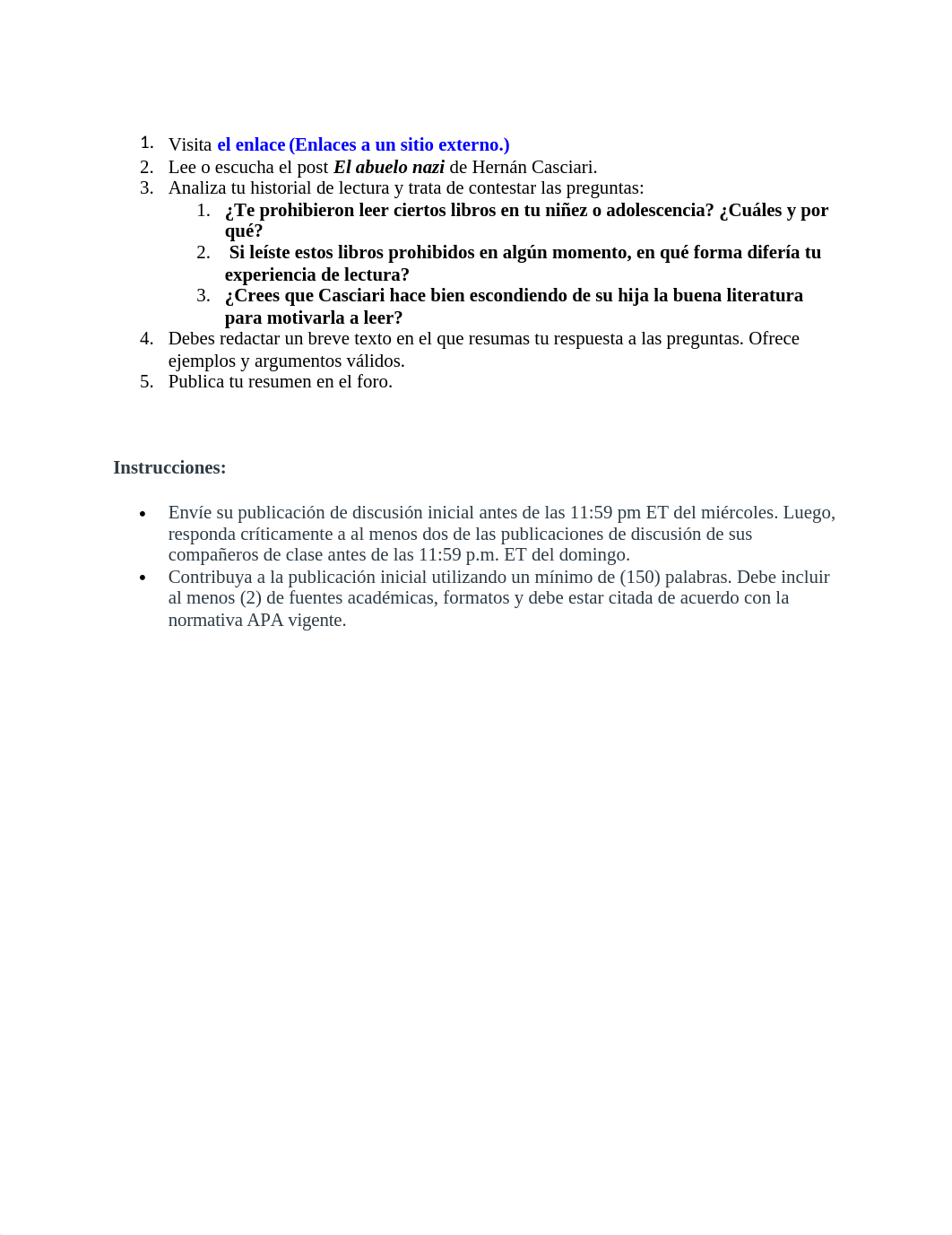 Modulo 3 Foro de le lecturas prihibidas SPA 106.docx_dtj29dw2man_page1