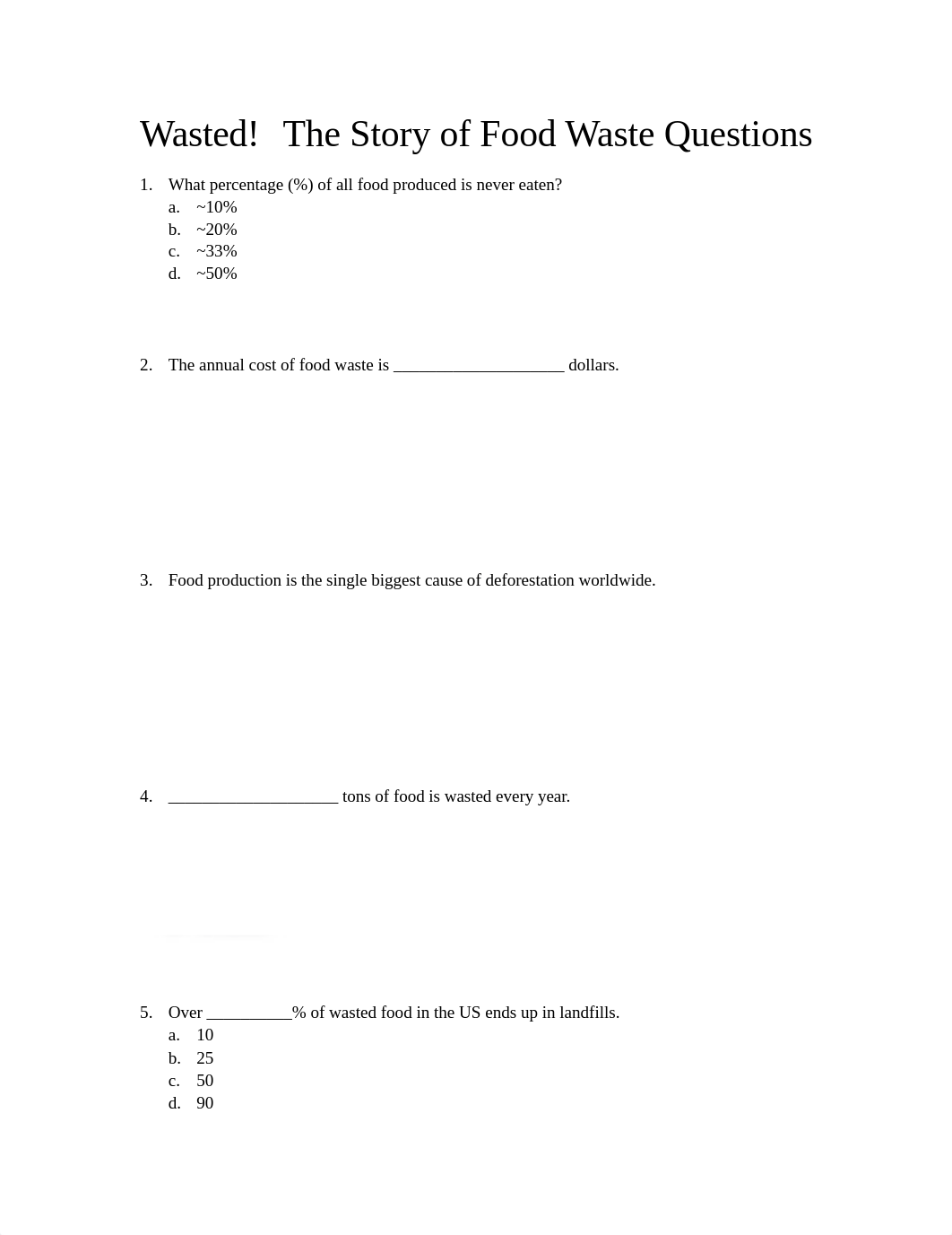 Wasted!  The Story of Food Waste Questions.docx_dtj3ehw9k2z_page1