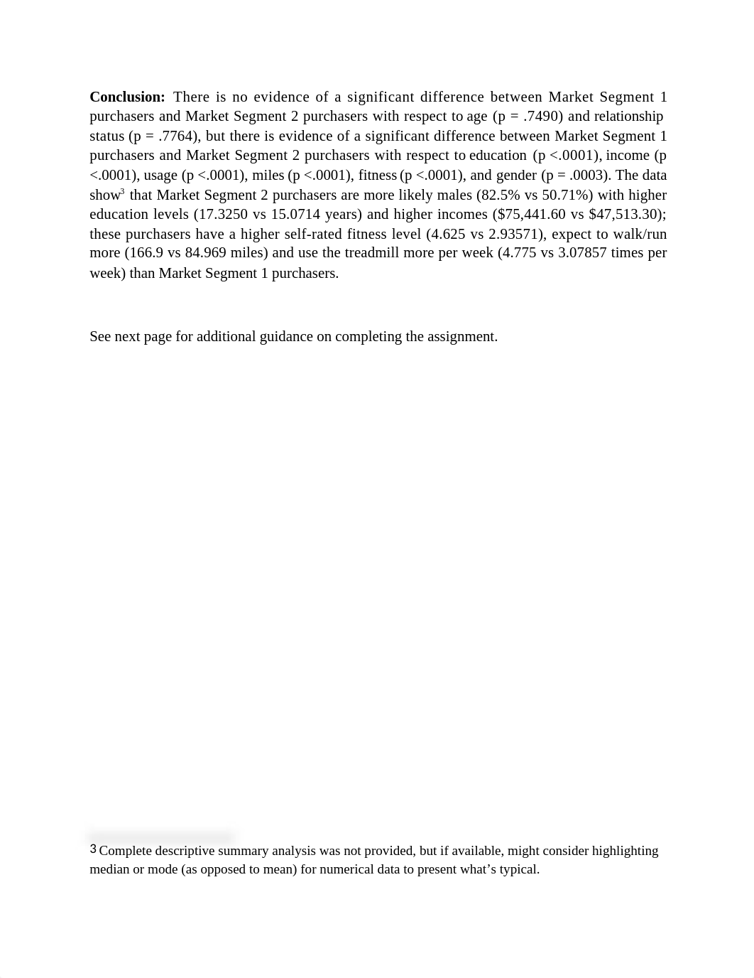 Assignment_CardioGood Fitness Case_Phase II_Inference Analysis_Solution (2).docx_dtj732vhi0p_page2