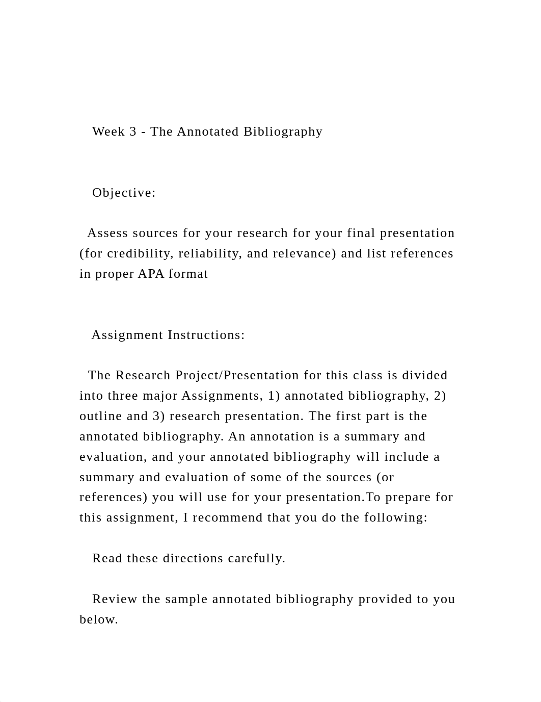 Week 3 - The Annotated Bibliography     Objective    As.docx_dtjhtsw669c_page2