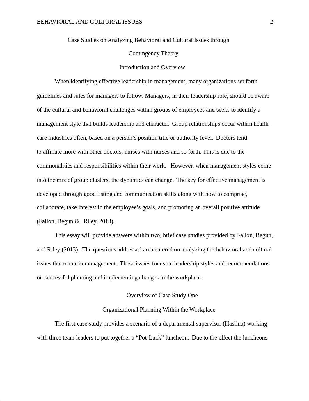 Unit 2 Assignment -Behavioral and Cultural Issues through Contengency Theory D.Bell 7.21.19.docx_dtji53eeiwe_page2