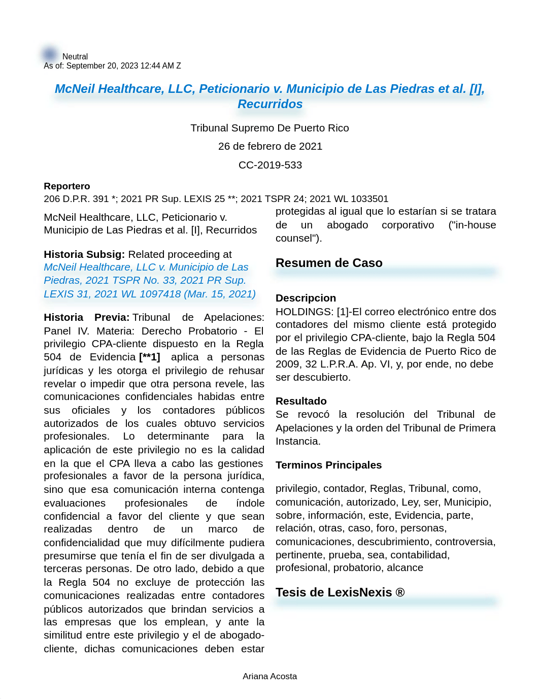 McNeil Healthcare_ LLC_ Peticionario v. Municipio de Las Piedras et al. _I__ Recurridos_ 206 D.P.R.p_dtjm63lbp62_page1