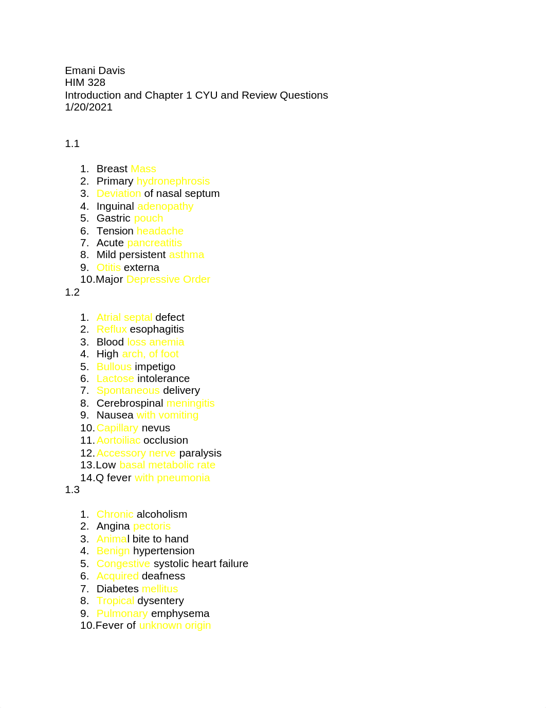 E.DAVIS HIM 328 Intro and Chapter 1 ICD-10.docx_dtjmiinrvbf_page1