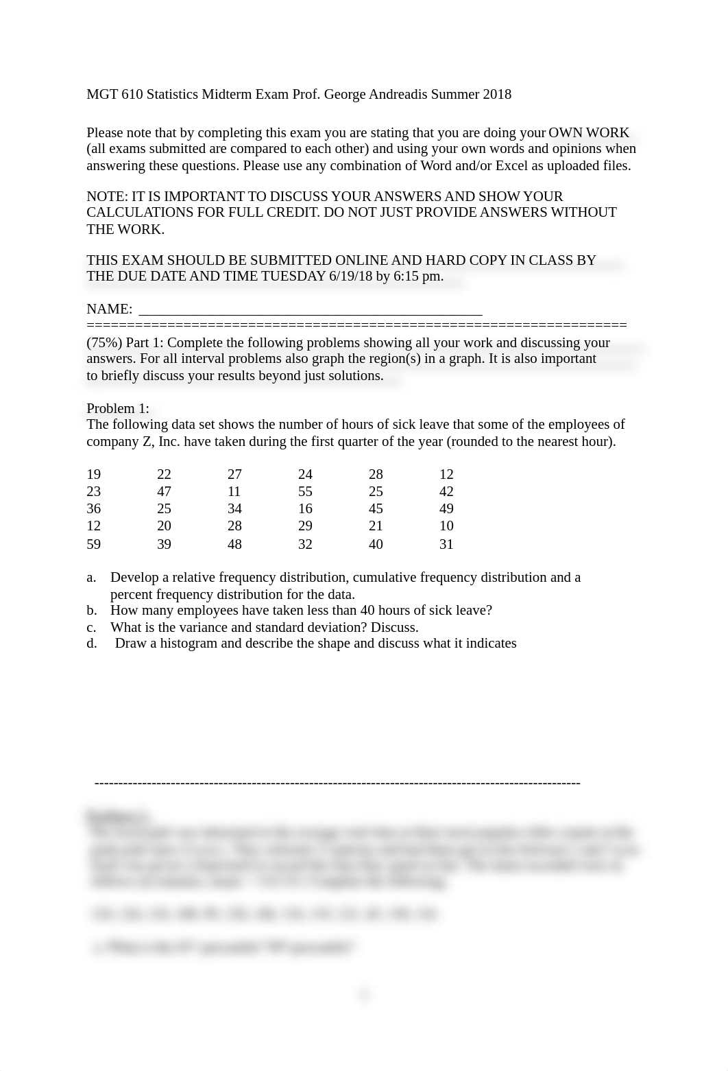 MGT 610 Midterm Exam .docx_dtjpe3anxye_page1