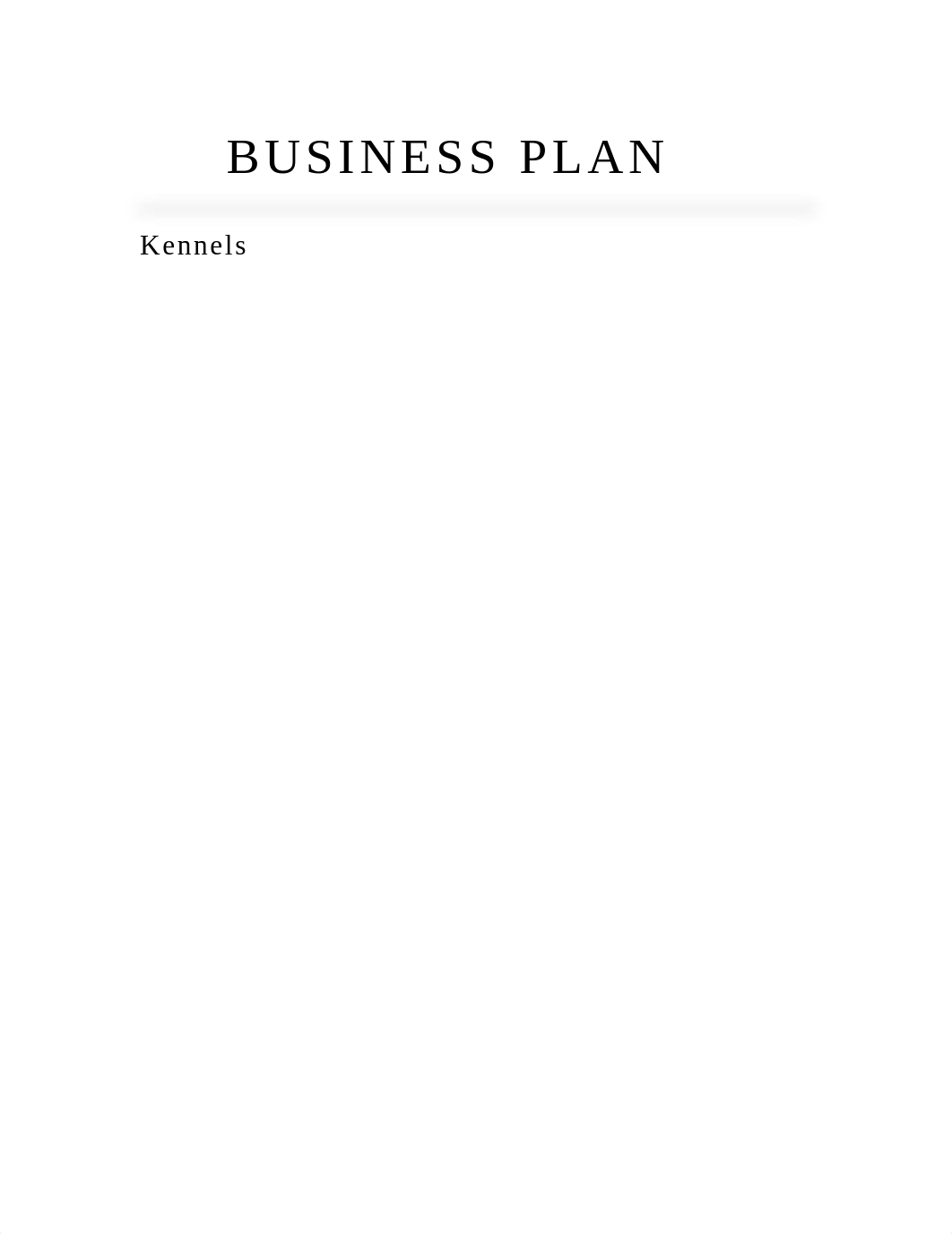 Kennels Business Plan Assignment 1_dtjx5slfkla_page1