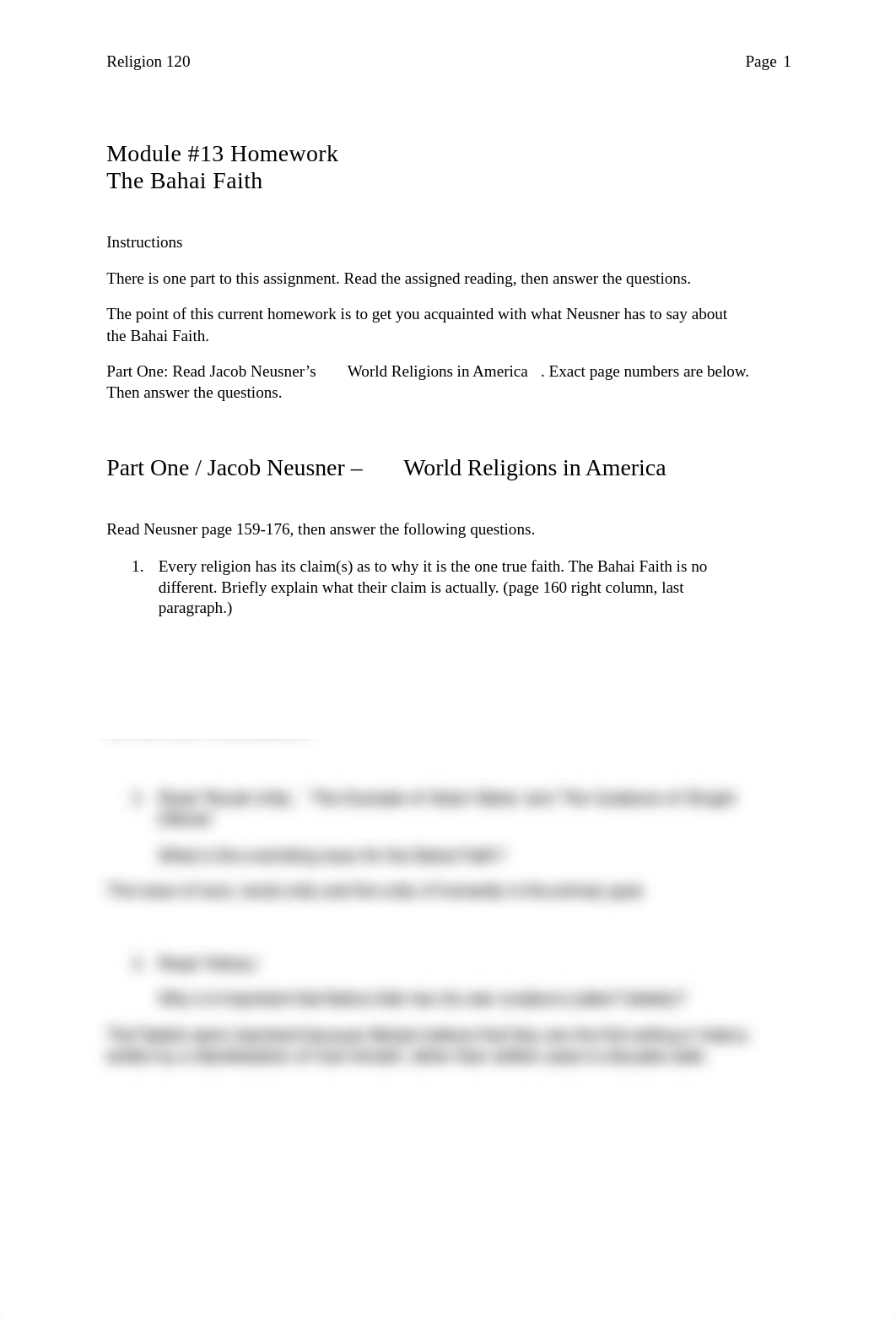 ModuleThirteenHomework(Relig120)(Bahai).docx_dtjz32udks3_page1