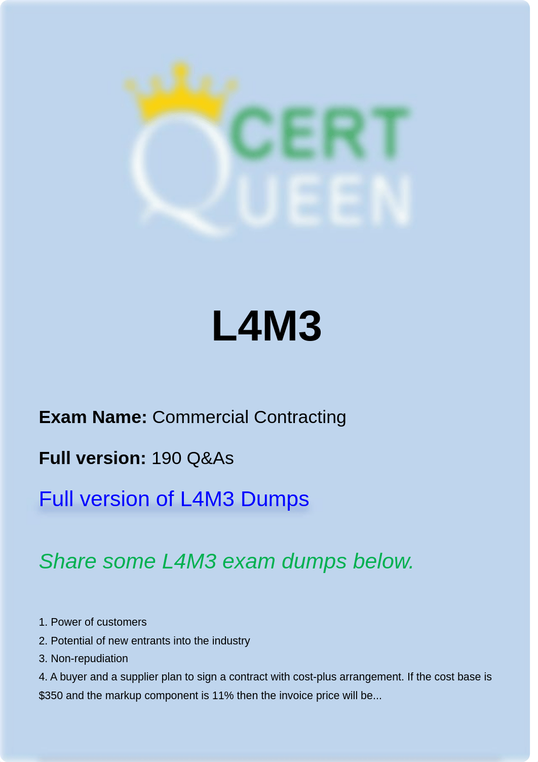 Commercial Contracting L4M3 dumps questions.pdf_dtk43i930d3_page1