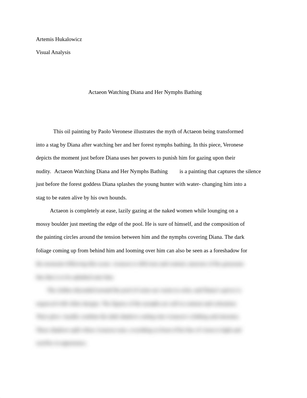 Visual Analysis_ Actaeon Watching Diana and Her Nymphs Bathing.pdf_dtkp5r2qmvs_page1