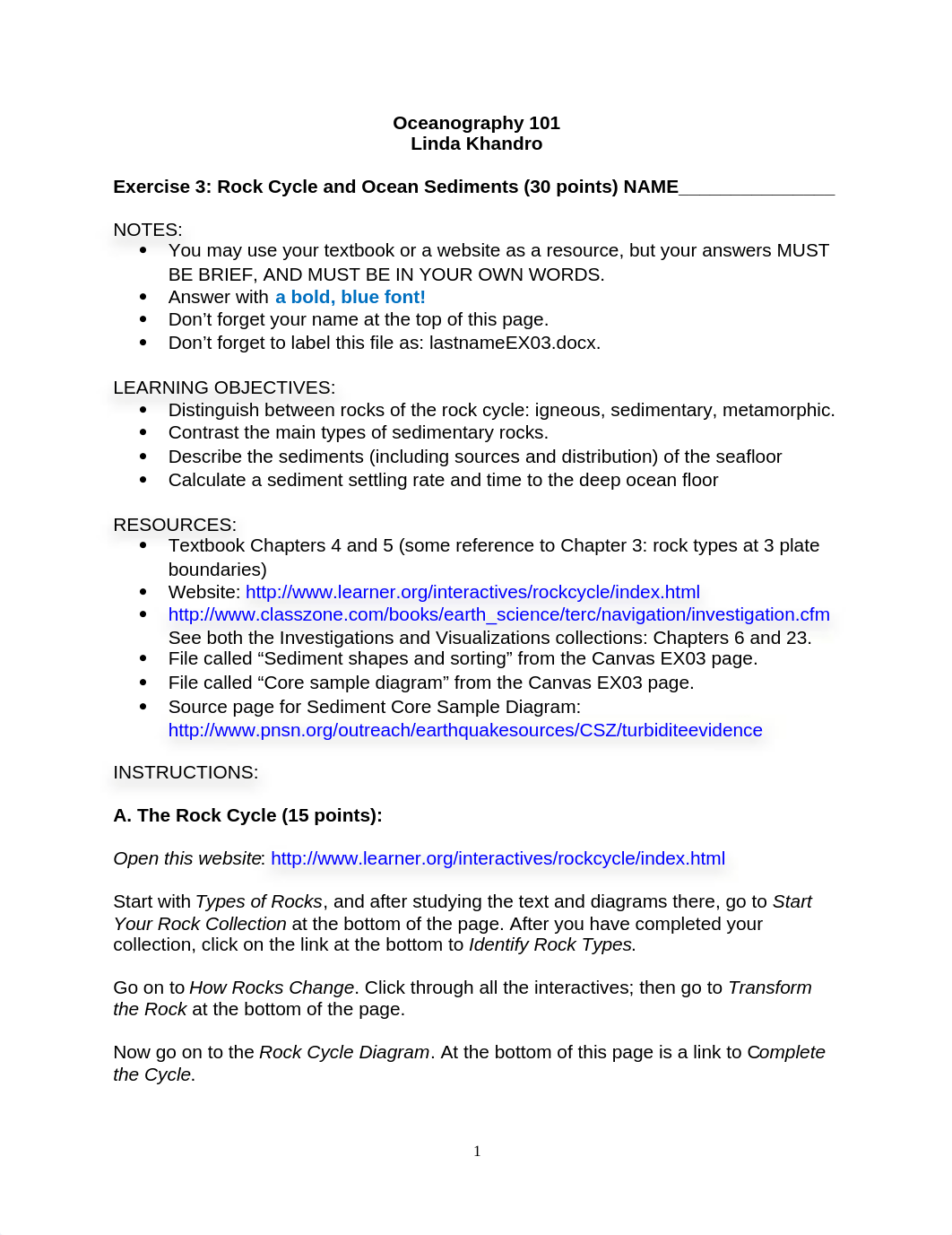 MAYOEX03 Rock Cycle and Ocean Sediments.docx_dtkpd5qe8bk_page1